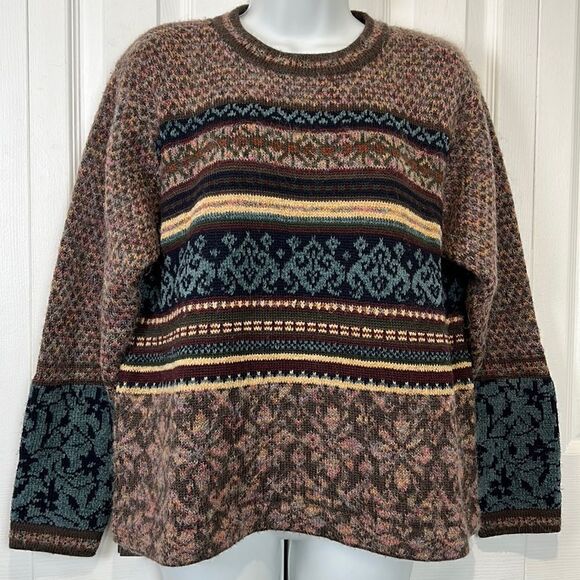 ‎Mister Leonard Multicoloured Pullover Sweater Size M - Picture 1 of 10